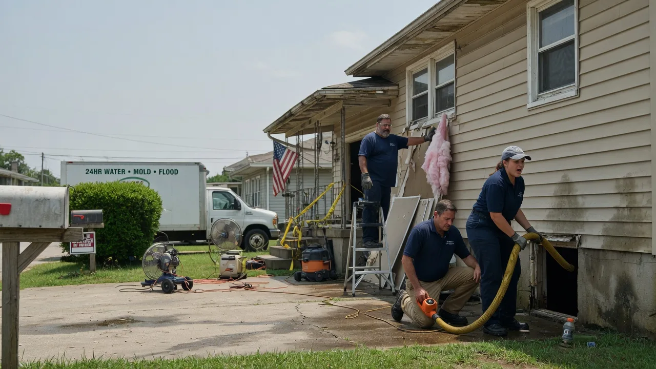 Water Damage Repair in Lazbuddie, TX near me